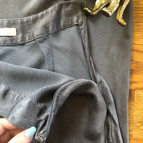 Anthro Hutch Bias Satin Skirt - Picture 7 of 7